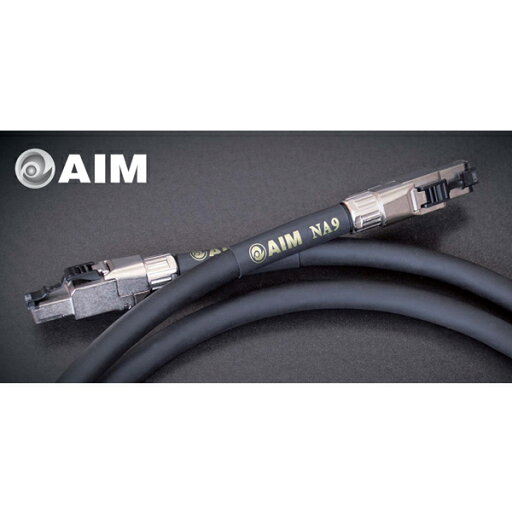 AIM電子 NA9-010(1.0m) オーディオ用LANケーブル エイム電子 NA9010 AIM電子 NA9-010(1.0m) オーディオ用LANケーブル エイム電子 NA9010