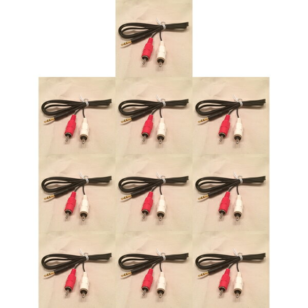 �ڥΥ�ѥå������ʡ�10�ܥ��åȡ�RCA�Υ��ƥ쥪�ߥ˥����֥�/1m x 10�ܥ��åȡ�RCA�ԥ󥱡��֥�