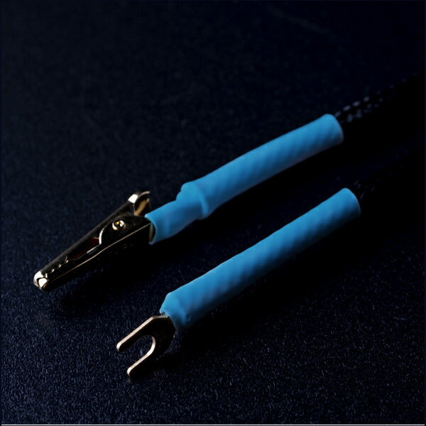 KOJO　CLONE2C/1.2m（ワニ口クリップ ーY型端子(M4推奨)）　アース線　光城精工