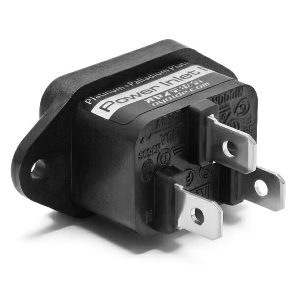 オーディオ専門店スクェアのOYAIDE　POWER INLET PP　インレット+ファストン端子3個セット　オヤイデ　POWERINLETPP｜アングル2