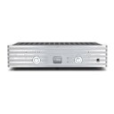 ソウルノート　A0　2016年11月下旬発売商品 A-0 Integrated Amplifier (SOULNOTE 10周年記念モデル　第2弾) プラチナム・シルバー sa1.0の基本コンセプトはそのままに、新デザインでリニューアル。 音質や機能もバージョンアップしています。 ■完全無帰還ディスクリート回路 sa1.0の無帰還ディスクリートアンプ回路を徹底的に見直し再構築。 電圧増幅段のドライブ力を向上させ、同時に最終段の入力負荷を軽くすることにより、全帯域でドライブ力を向上させつつワイドレンジ化を図りました。 ■バランス入力を2系統装備　 A-0はバランス入力を2系統としました。バランス入力信号はアンバランス変換されることなく、バランスのままセレクトされ、 音量調整され、電圧増幅段の差動入力に伝送されます。 ■無接点ワイヤリング 上位機種A-1で採用した信号系の無接点化を踏襲。バランス入力からスピーカー出力まではコネクタを排し、無接点化しました。 ■ゲイン切り替えスイッチ ゲイン切り替えスイッチをフロントパネルに移動。またゲインの切り替えによる音質変化も最小となるように、ボリューム回路を見直し、 小音量時でもの音の躍動感が飛躍的に向上しています。小音量でのリスニング時ではローゲインを選択することで、 より細かい音量調整が可能になりました。 ■出力切り替えスイッチ スピーカー出力とプリアウト出力の切り替えスイッチを新たに設けました。A-0に接続したスピーカーと、プリアウトに接続した パワーアンプ＆スピーカーの2システムの切り替えが簡単にできます。 ■超強力プリアウト＆ヘッドホン出力 プリアウトもヘッドホンも、スピーカー出力と同じ無帰還ディスクリートパワーアンプからダイレクトに出力されます。 スピーカーが駆動できるわけですから超強力プリアンプ／ヘッドホンドライバーと言えます。 ■ハイクオリティ出力段 最大出力を一般家庭でのご使用頂くには十分な10Wにあえて抑えることにより、 周波数特性、直線性、コンプリ精度に優れたトランジスタ（2SA1930/2SC5171）を最終段に採用することが可能になります。 これをシングルプッシュプルで使うことで、透明で躍動感のある音質を実現しています。 まさに、プリアウトクオリティでスピーカーをドライブする「パワーアンプレス」方式とも言えます。 ■マルチヒートシンク方式 A-0ではヒートシンクの熱容量をsa1.0の2倍としました。また、最終段とドライバー段でヒートシンクを分離し、 それぞれのステージに合わせた温度補償回路を構成する事で、アイドリング電流の安定性が格段に向上し、 躍動感と懐の深さを同時に得ることができました。 ■理想的なコンストラクション＆パターンレイアウト フルサイズシャーシを採用することで、A-1で磨き上げた理想的なコンストラクションを実現しました。 トランスから整流回路までの電流リターンループを最短化すると同時に、電源回路から増幅回路まで理想的な最短配置とし、 さらにグランドパターンをスター配線化することで、聴感上のS/Nと音のリアリティが格段に向上しました。 ■ダイレクトメカニカルアースコンストラクション トランス直下にスパイクピンを設けることで、有害なトランス振動を直接シャーシの外に逃がします。 また製品の足をスパイクピンによる3点支持とすることで、シャーシダンプによる音の濁りを排し、 活き活きとした魂の音を獲得しています。 ■金属製標準インシュレーター装備（出荷時） この製品より、従来の標準仕様となっていたプラスティック製のインシュレーターを廃止し、 金属製のインシュレーターを採用しています。 ■Specifications 出力：スピーカー:10W×2（8Ω） , ヘッドホン:3.0W×2（32Ω） , プリアウト:2.0V（10kΩ） 全高調波歪率：スピーカー:0.2%（10Hz～100kHz 3.3W 8Ω） , ヘッドホン:0.03%（10Hz～100kHz 200mW 32Ω） , プリアウト:0.005%（10Hz～100kHz 2V 10kΩ） 周波数特性：スピーカー:0.2%（10Hz～100kHz 3.3W 8Ω） , ヘッドホン:0.03%（10Hz～100kHz 200mW 32Ω） , プリアウト:0.005%（10Hz～100kHz 2V 10kΩ） 入力感度/インピーダンス：LINE1,2 :0.775V/10kΩ（H） , 4.0V/50kΩ（L） LINE3,4 :0.775V/5kΩ（H） , 4.0V/25kΩ（L) トータルゲイン：H:22dB , L:8dB S/N比：115dB(IHF Aネットワーク) 電源電圧：AC100V 50/60Hz 消費電力：31W（J60065） , 20W（アイドリング時） 最大外形寸法：本体: 430(W)×102(H)×418(D) mm 質量：8.0kg JANコード：458019783409 ■付属品 スパイク、電源ケーブル※お取り寄せ商品