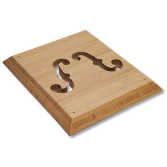 【代引き不可】Fuhlen Accessory　FB-FS210（縦型・F-board FLAT・ナチュラル・1台）　オーディオボード　フューレン　FBOARDFLAT