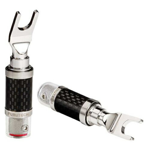 FURUTECH CF-201-N1(R)(2本1組) ハイエンド・グレード Yラグ端子 フルテック CF201N1R