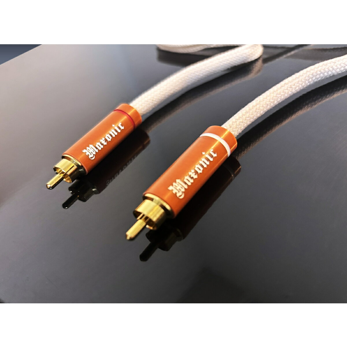 【納期情報：受注生産約1ヶ月前後】MAXONIC MIYABI/1.23m（1.23mx2本） RCAピンケーブル マクソニック 雅～Miyabi