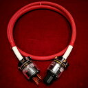 【オリジナル電源ケーブル/1.25m】DDD-1aFT(Cu)R赤/1.25m 電源ケーブル FURUTECH FP-220Ag/FI11CU/FI11MCU(2)