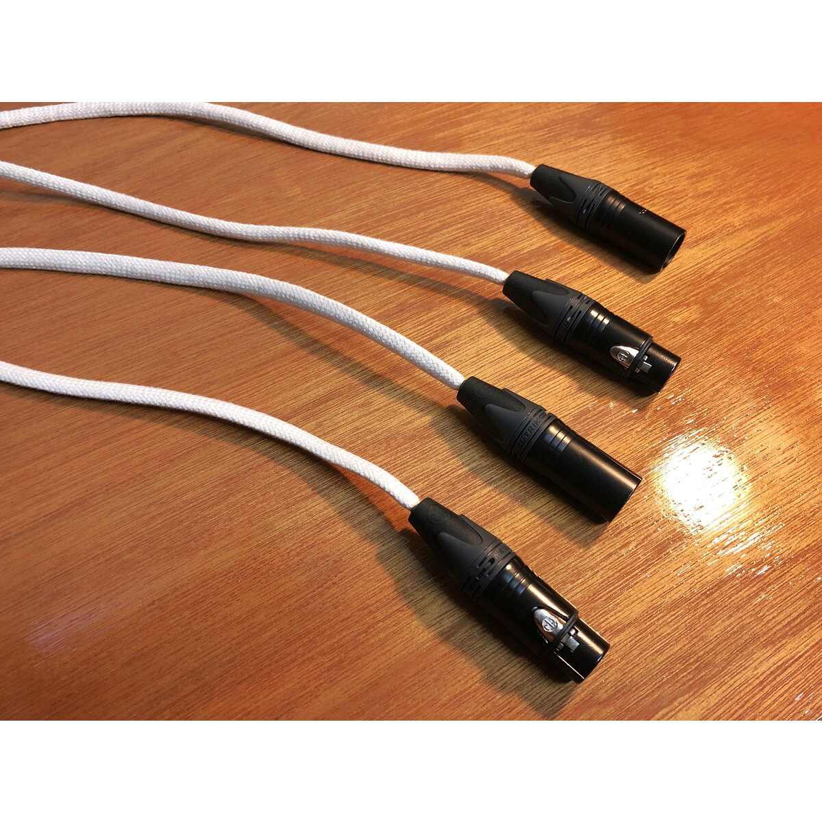 【納期情報：受注生産約1ヶ月前後】MAXONIC MIYABI/1.23X（1.23mx2本） XLRバランスケーブル マクソニック 雅～Miyabi