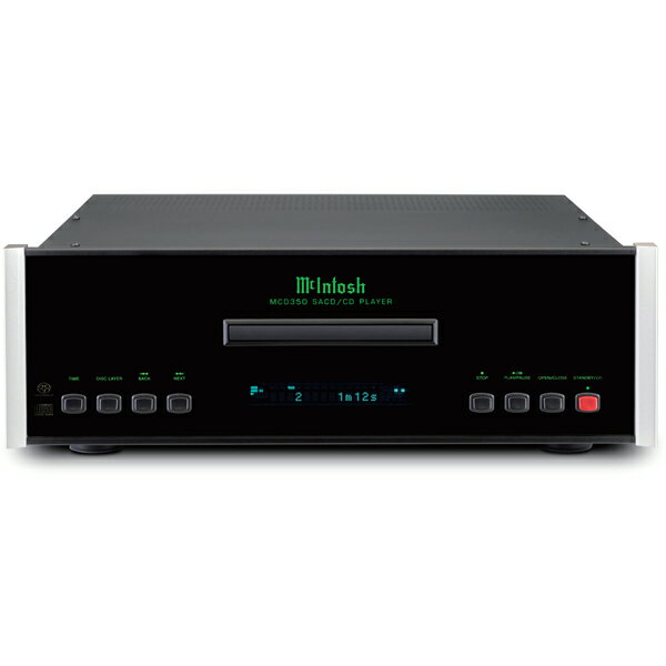 【正規輸入代理店品】McIntosh　MCD350　SACD/CDプレーヤー　マッキントッシュ　MCD350　【メーカー保証3年】