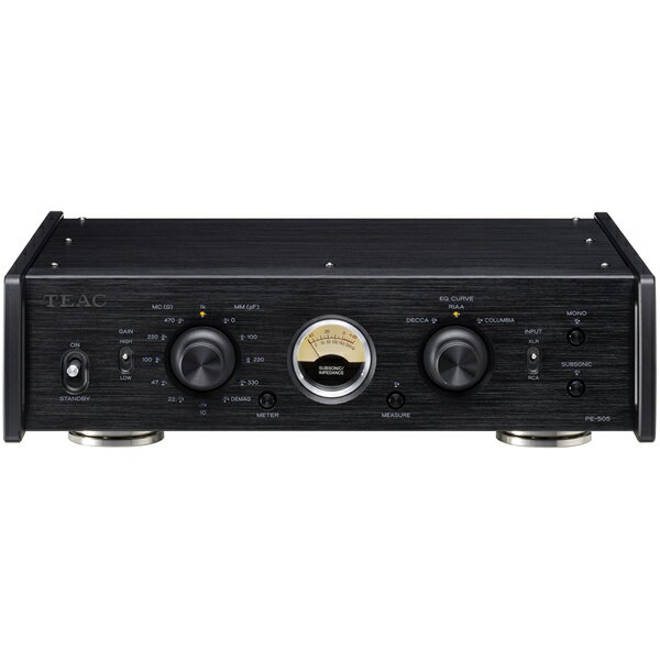 TEAC　PE-505-B　フルバランス・フォノアンプ(MM/MC)　ティアック　PE505