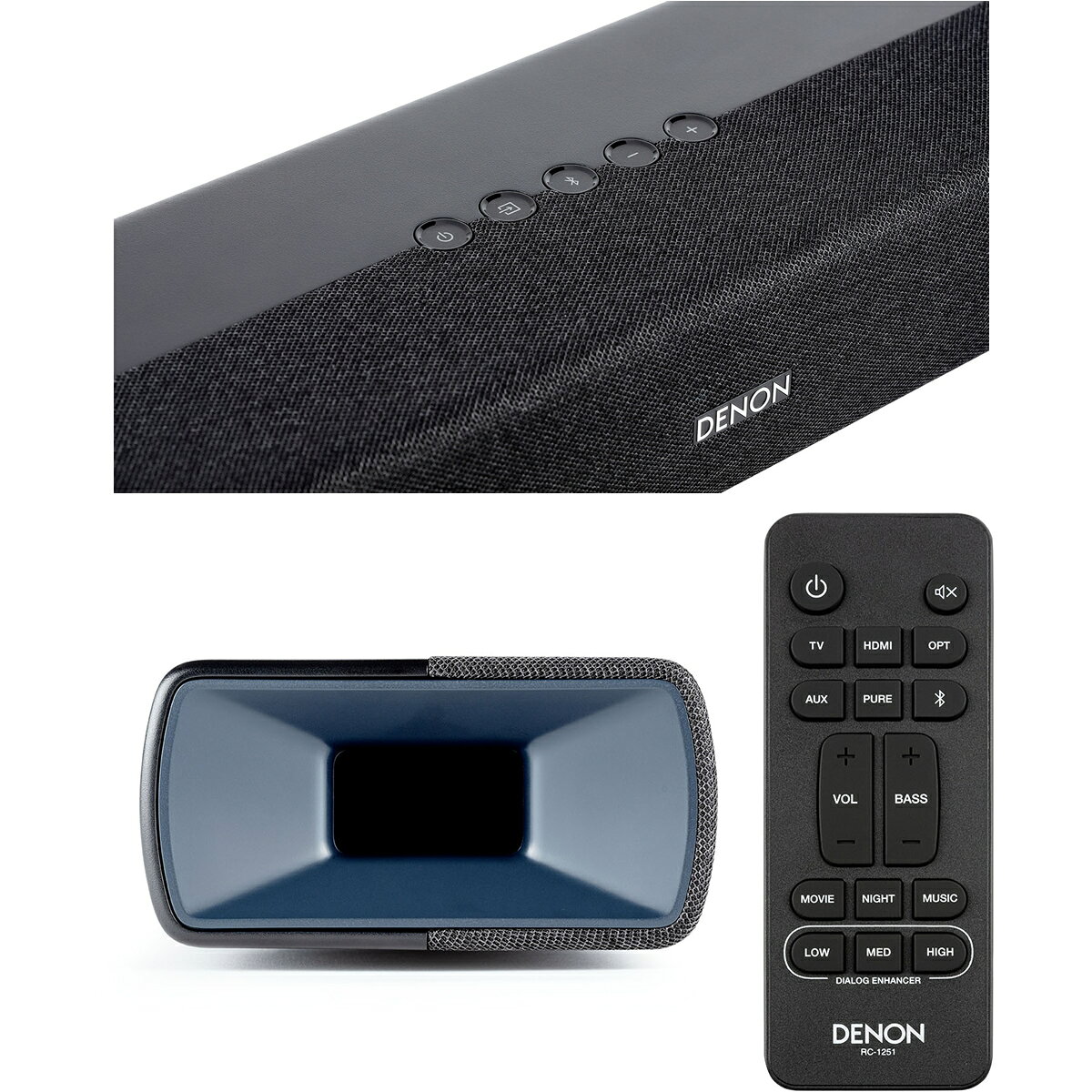 【即納！】DENON　DHT-S218-K　Dolby Atmos ＆ ロスレス、Bluetooth LE Audio対応...
