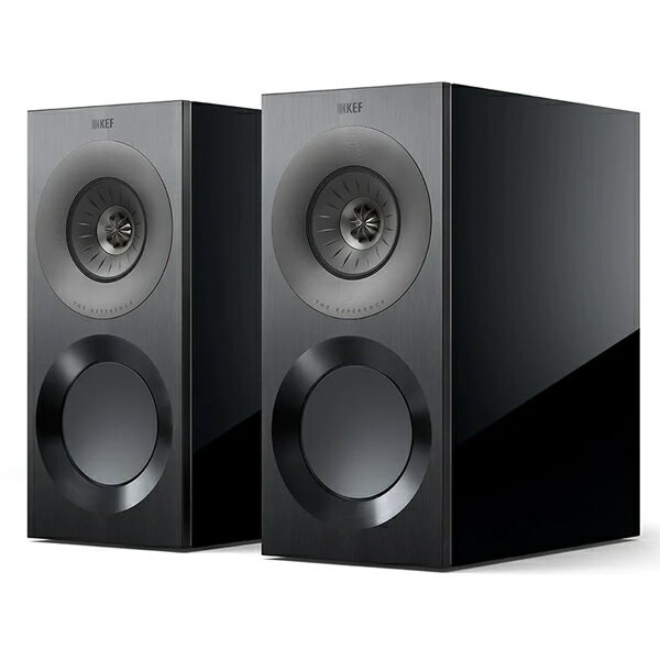 【納期情報：受注生産品お問い合わせください】KEF Reference 1 Meta/HBG（ハイグロスブラック/グレー・2本1組） スピーカー