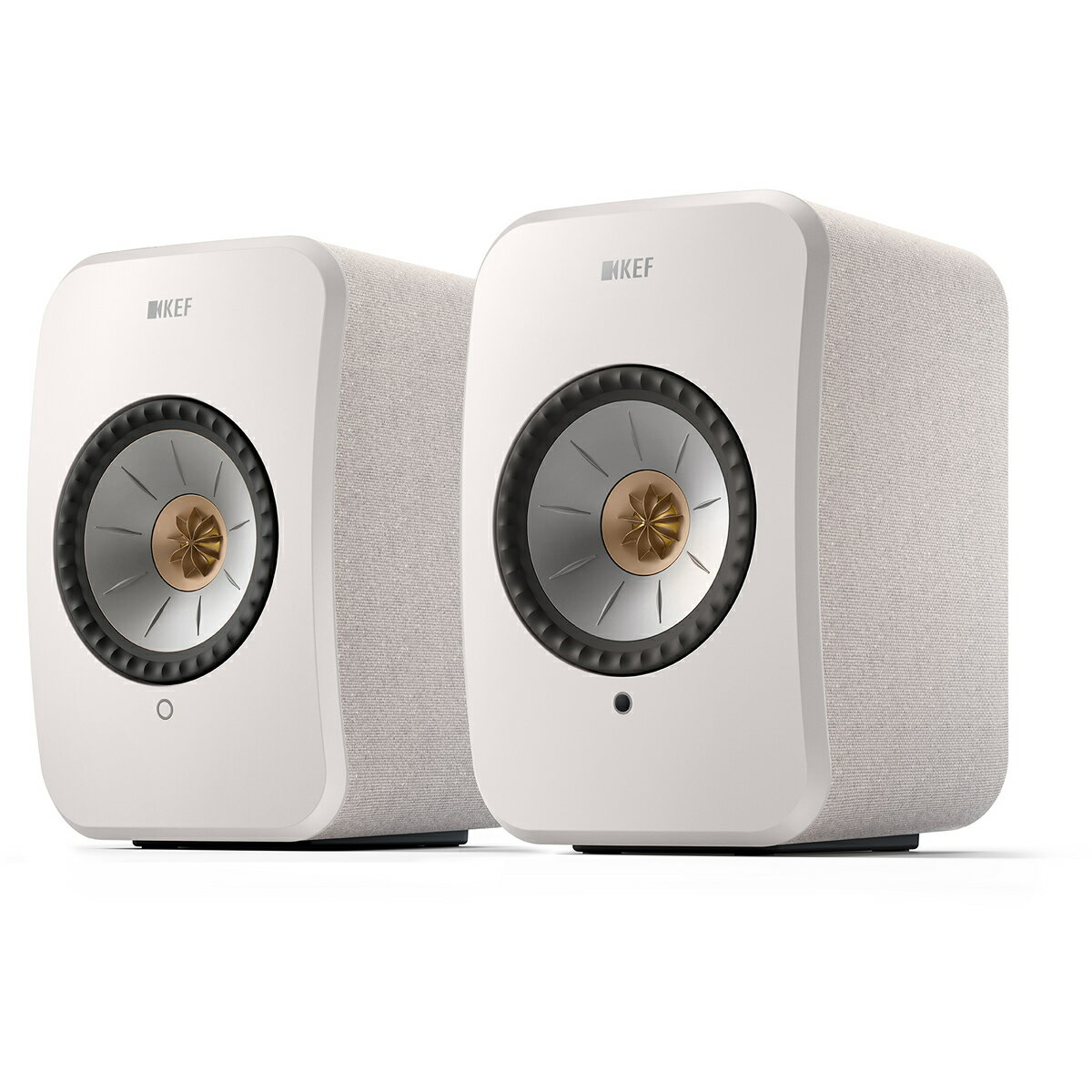 Amplifier Built-In - KEF　LSXII/CW（コットンホワイト・2本1組）　ワイヤレススピーカー　LSX2