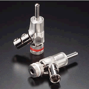 オーディオ専門店スクェアで買える「【即納!】FURUTECH FP-202-R(4個1組・ロジウムメッキ バナナプラグ フルテック FP-202R / FP202R」の画像です。価格は12,368円になります。