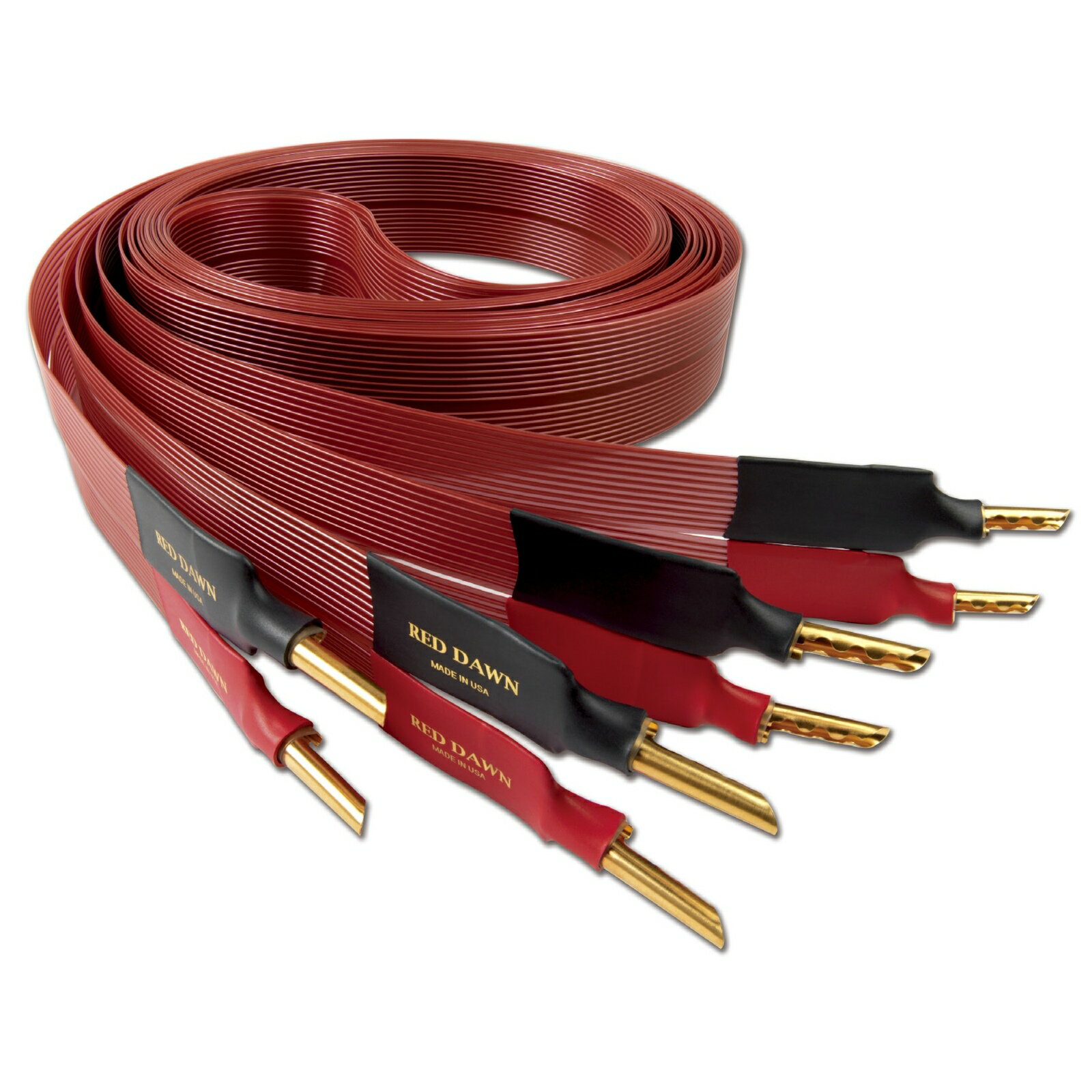 Nordost　LSRD4M-BB（完成品・バナナ端子付4.0mx2本）　スピーカーケーブル　ノードスト　RED DAWN LS