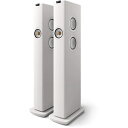 KEF LS60 Wireless/MW(ミネラルホワイト・2本1組) ワイヤレススピーカー(2)