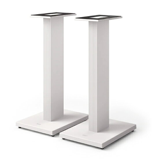 KEF　SQ1 Floor Stand Coda WとQシリーズブックシェルフ型スピーカー用スピーカースタンド SQ1フロアスタンドは、Coda W、Q Concerto Meta、Q3 Meta、Q1 Metaと連携するように設計されています。スピーカーを上に置くだけで、スピーカーのパフォーマンスに最適なプラットフォームが完成します。 *スピーカーは付属していません 仕様： 寸法 (H x W x D)：615 x 260 x 350 mm (24.2 x 10.2 x 13.8 in.) 販売単位：1ペア 重さ：1本あたり、3.25 kg (7.2 lb) 仕上げ： スレートグレイ ミネラルホワイト　(メーカー在庫切れの際は輸入になりますのでお時間が掛かる場合がございます）