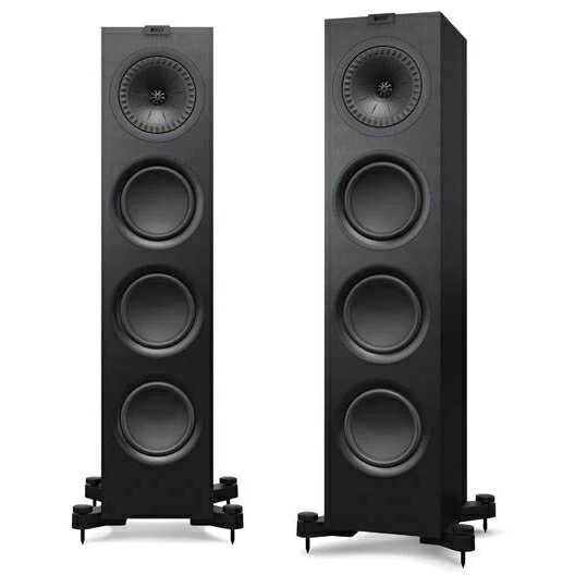 【納期情報：5月末予定】KEF　Q750/SB（サテンブラック・2本1組）　スピーカー