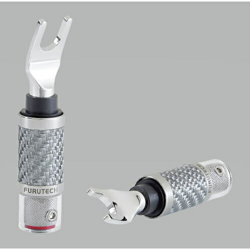 FURUTECH CF-201-NCF PLUS(R)(2本1組) ハイエンド・グレード Yラグ端子 フルテック