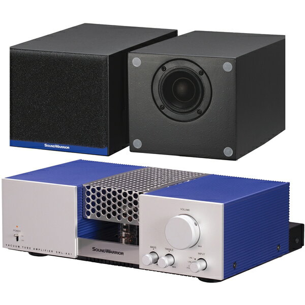 SOUND WARRIOR SWL-A1SET1 真空管プリメインアンプ+スピーカーセット サウンドウォーリア 城下工業 SWLA1SET1 【P10】