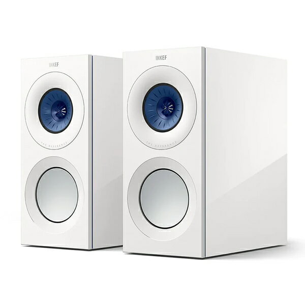 【納期情報：受注生産品お問い合わせください】KEF Reference 1 Meta/HWB（ハイグロスホワイト/ブルー・2本1組） スピーカー