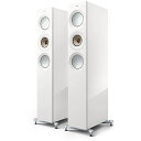 【納期情報:受注生産品お問い合わせください】【特殊配送指定商品】KEF Reference 3 Meta/HWC(ハイグロスホワイト/シャンパン・2本1組) ス...