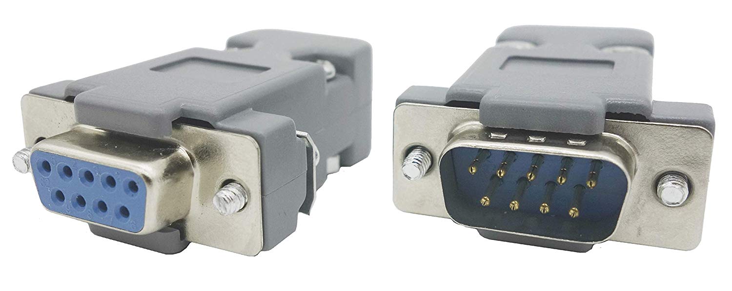 RS232 ケースキット D-Sub 9ピン オス メス各1個 rs232kit