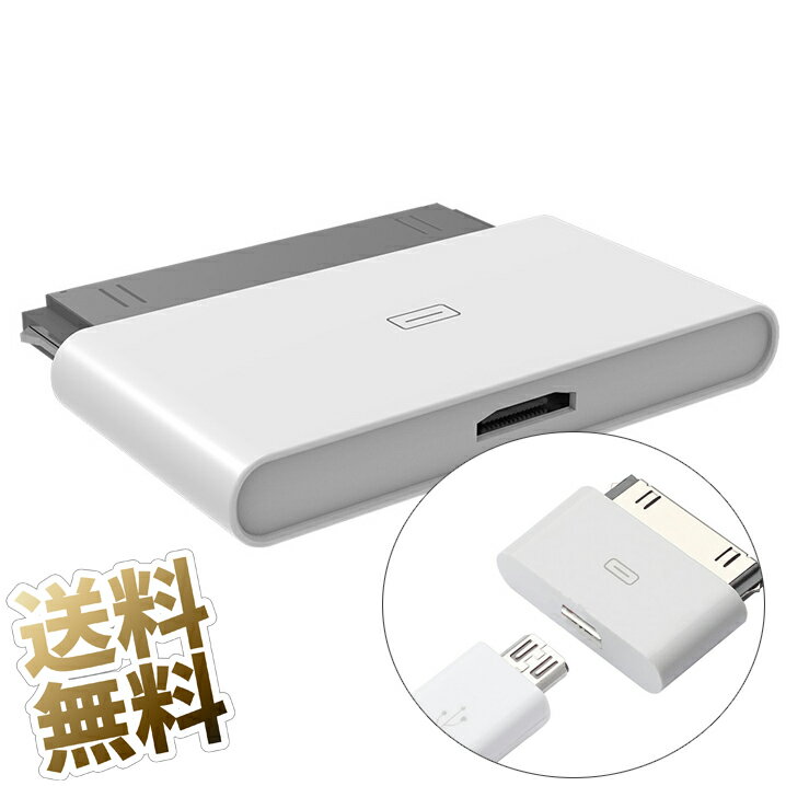 DOCK 充電アダプタ microUSB to DOCK 変換