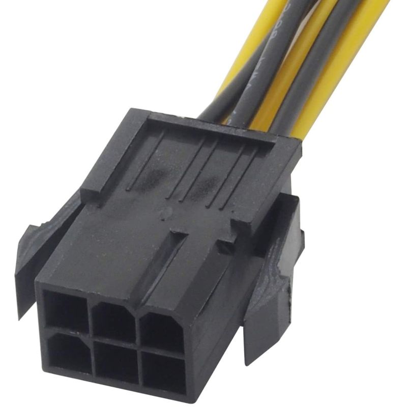 ������Ÿ���Ĺ�����֥� ��1�ܡ� ��20cm PCI-EXPRESS 6�ԥ��� �Ÿ� ��Ĺ �ӥǥ��������� 6pin�� 20cm