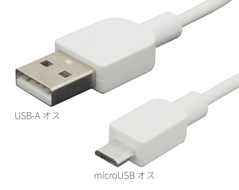 SONY USBケーブル USB2.0 約20cm (端子含む) USB-A (オス) - microUSB (オス) microB 短い 充電転送対応 ホワイト 2