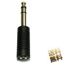 3.5mm to 6.3mm変換プラグ