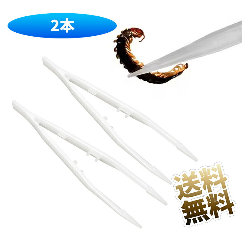 【2点】 爬虫類 ピンセット 餌やり 安全ピンセット 両生類安全給餌クリップ 昆虫 蜥蜴 カエル 給餌クリップ 餌やり