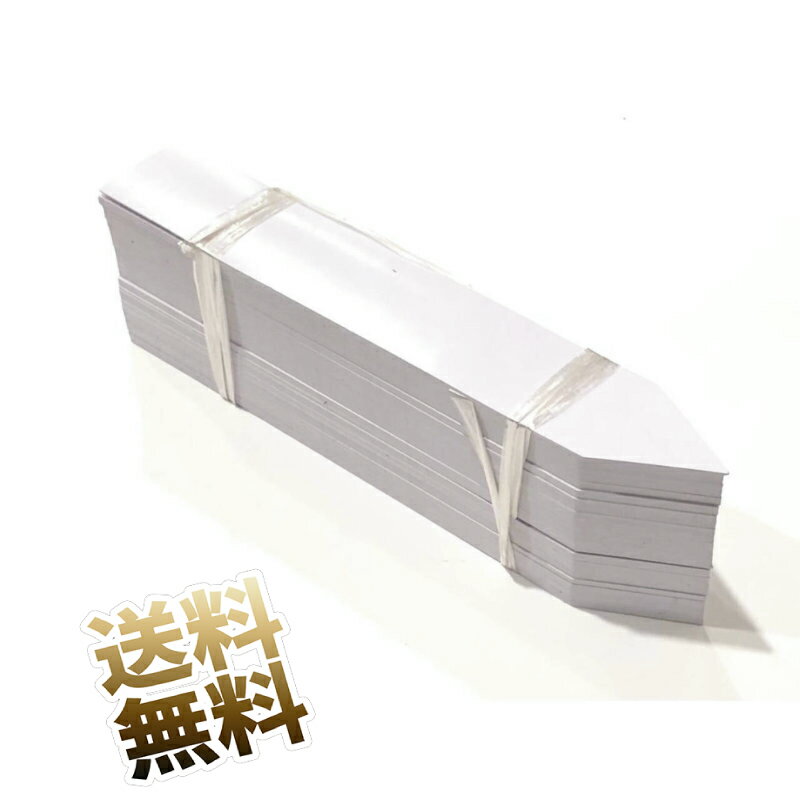 Rakuten - 【100点セット】 園芸用ラベル 短冊形 A 25cm × 4cm 鉢植の植物名表示に ビッグサイズ 大きくて見やすい 植物の名前が一目でわかる ガーデニングの必須アイテム