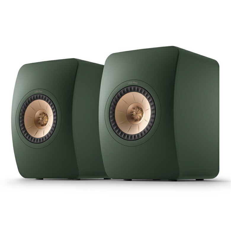 【在庫あり!即納可!】 KEF ケーイーエフ LS50 Meta MossGreen スピーカーシステム （モスグリーン/ペア）［国内正規代理店品］