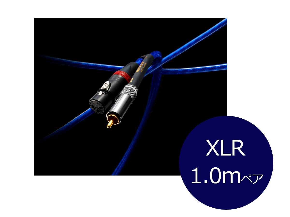 Zonotone ゾノトーン Granster AC-3000 XLR インターコネクトケーブル（XLR端子/1.0m/ペア）［メーカー..