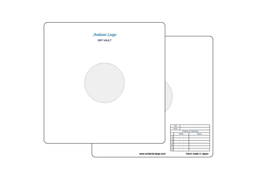 Andante Largo アンダンテラルゴ レコード内袋 AL100