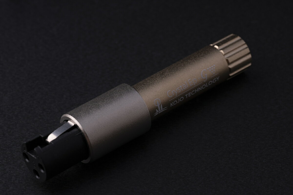 KOJO TECHNOLOGY 光城精工 Crystal EpXW-G スティック型仮想アース（XLRメスプラグ/1本）［メーカー正..