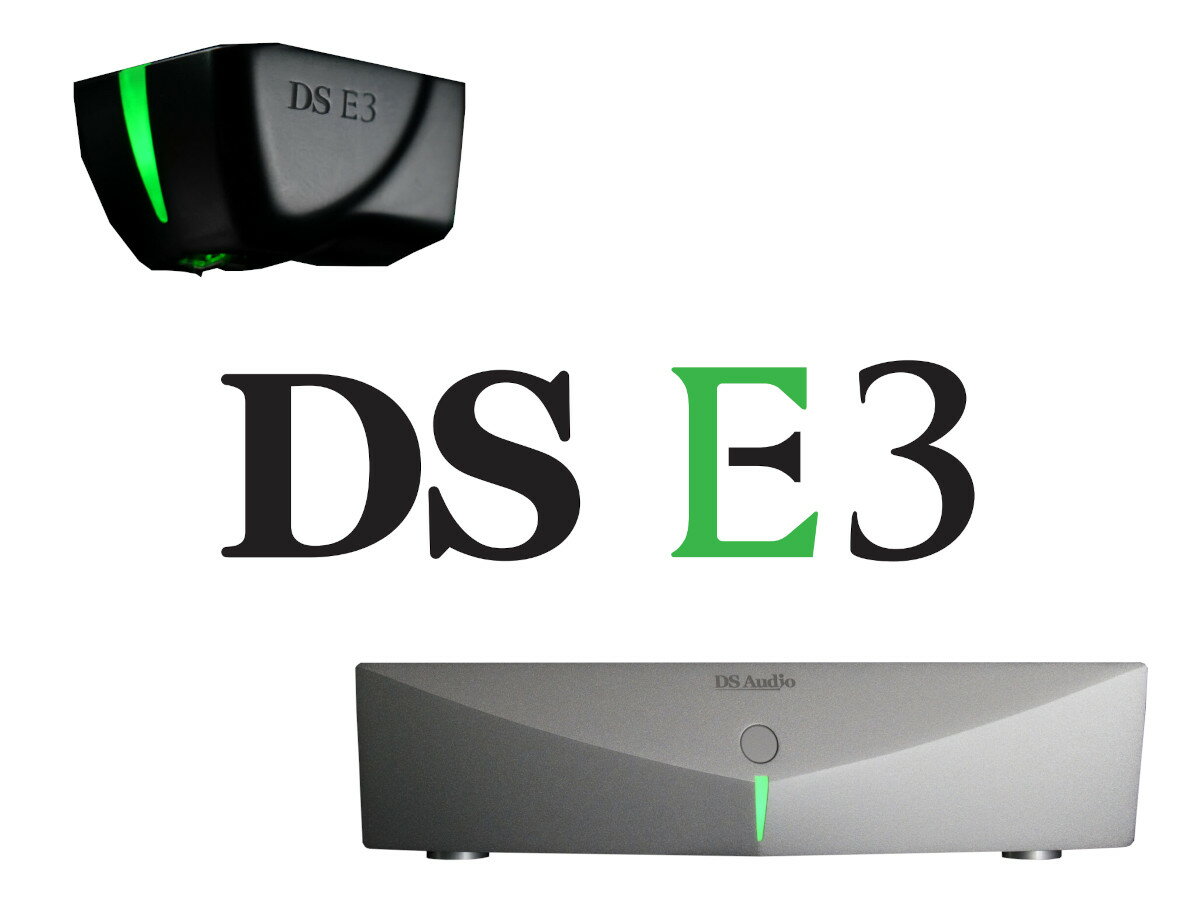 DS Audio ディーエスオーディオ DS-E3 光電型カートリッジ／専用イコライザーセット（DS-E3CR/EQセット）［メーカー正規保証］