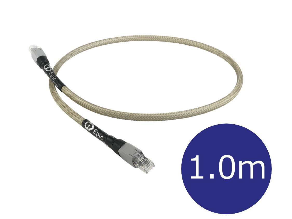 THE CHORD COMPANY ザ・コード・カンパニー Epic Streaming LAN LANケーブル 1.0m［国内正規代理店品］