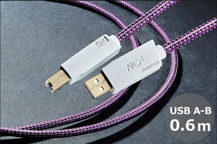 FURUTECH フルテック GT2 NCF USB-B-0.6M USBケーブル (USB A-B / 0.6m / 1本) [メーカー正規品]