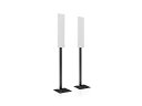 KEF ケーイーエフ T Series Floor Stand Black スピーカースタンド（ブラック・ペア）［国内正規代理店品］