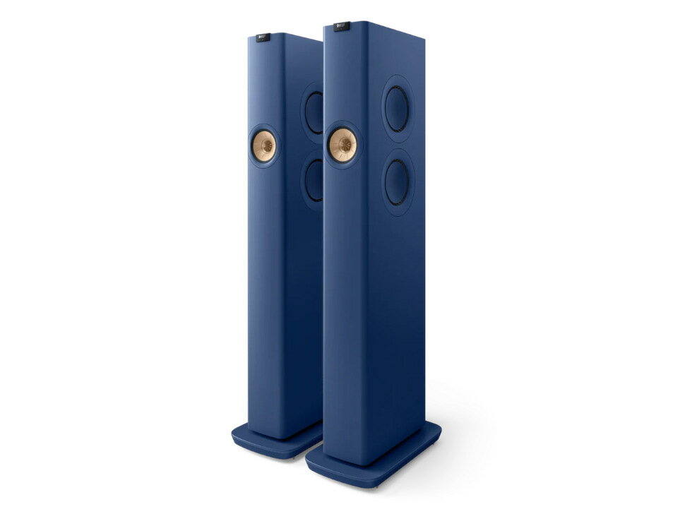 KEF ケーイーエフ LS60Wireless Royal Blue ワイヤレス・スピーカーシステム （ブルー・ペア） [国内正規代理店取扱品]