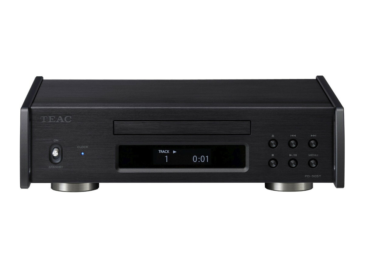 TEAC ティアック PD-505T-B CDトランスポート（ブラック）［メーカー正規保証］