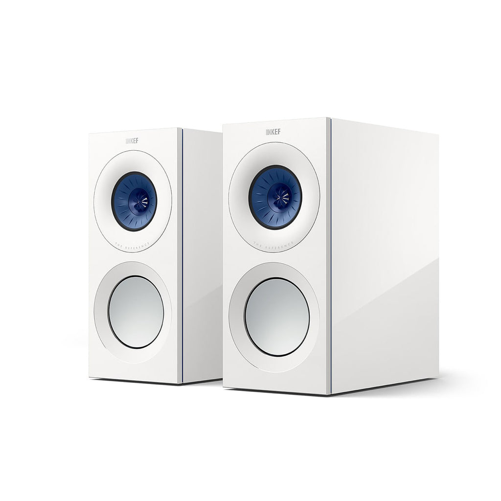 KEF ケーイーエフ Reference 1 Meta スピーカーシステム High-Gloss White/Blue ペア [国内正規代理店取扱品]