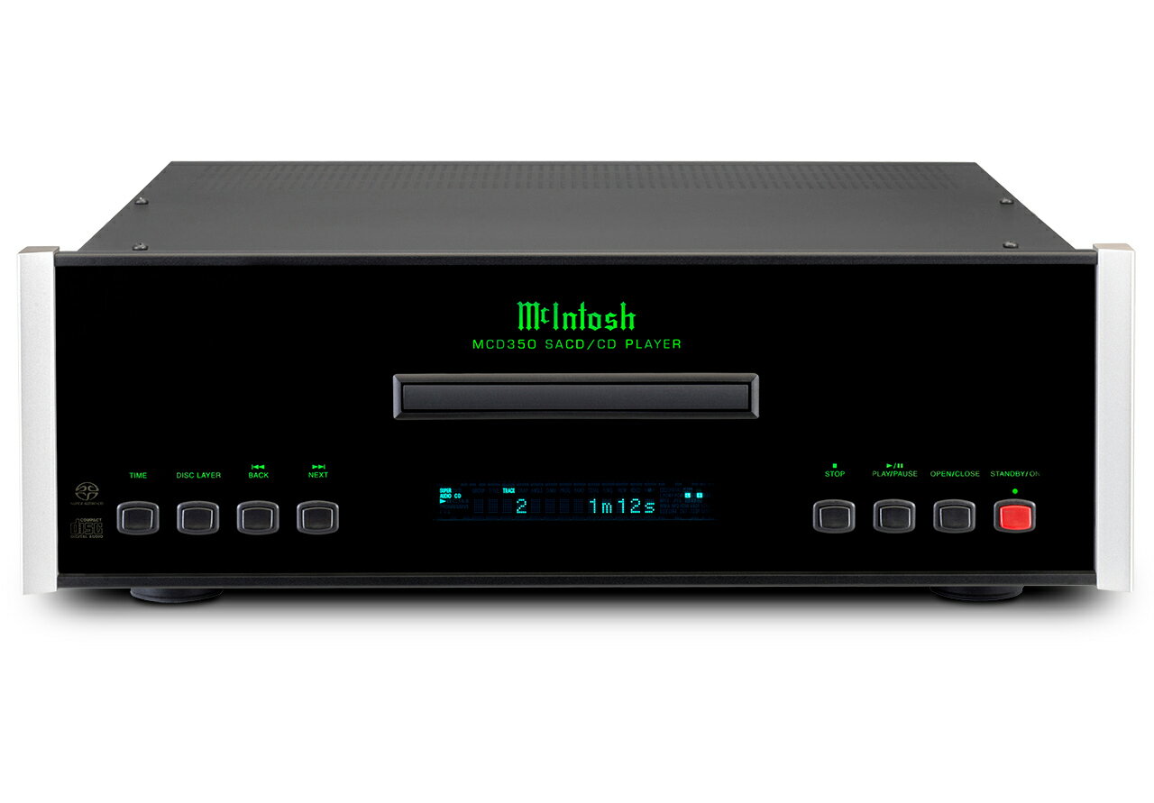 McIntosh マッキントッシュ MCD350 SACD/CD プレーヤー [国内正規代理店品]