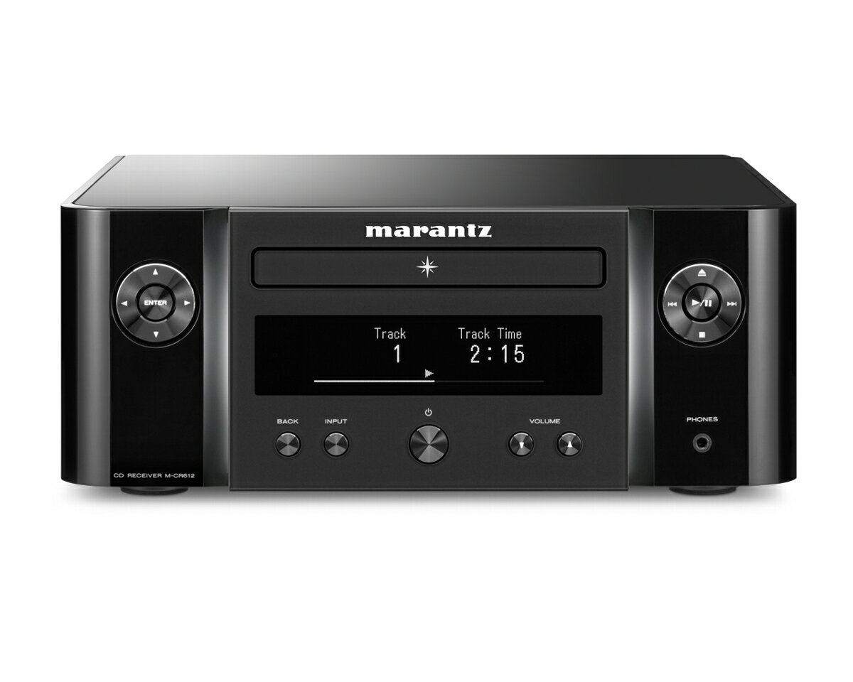 Marantz M-CR612 FB マランツ ネットワークCDレシーバー Amazon Music HD（ブラック） [正規品・メーカー保証付]