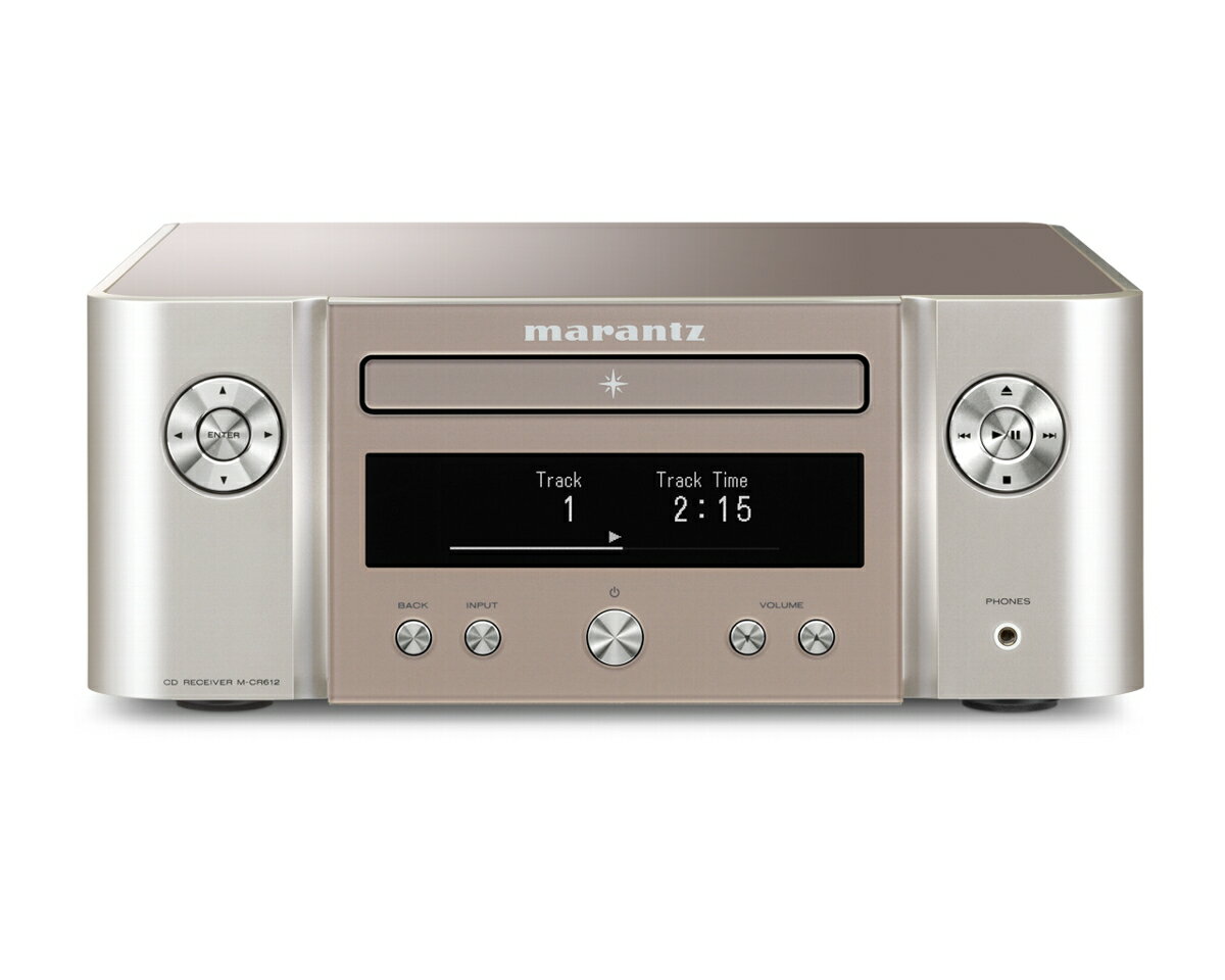 Marantz M-CR612 FN マランツ ネットワークCDレシーバー Amazon Music HD シルバーゴールド 