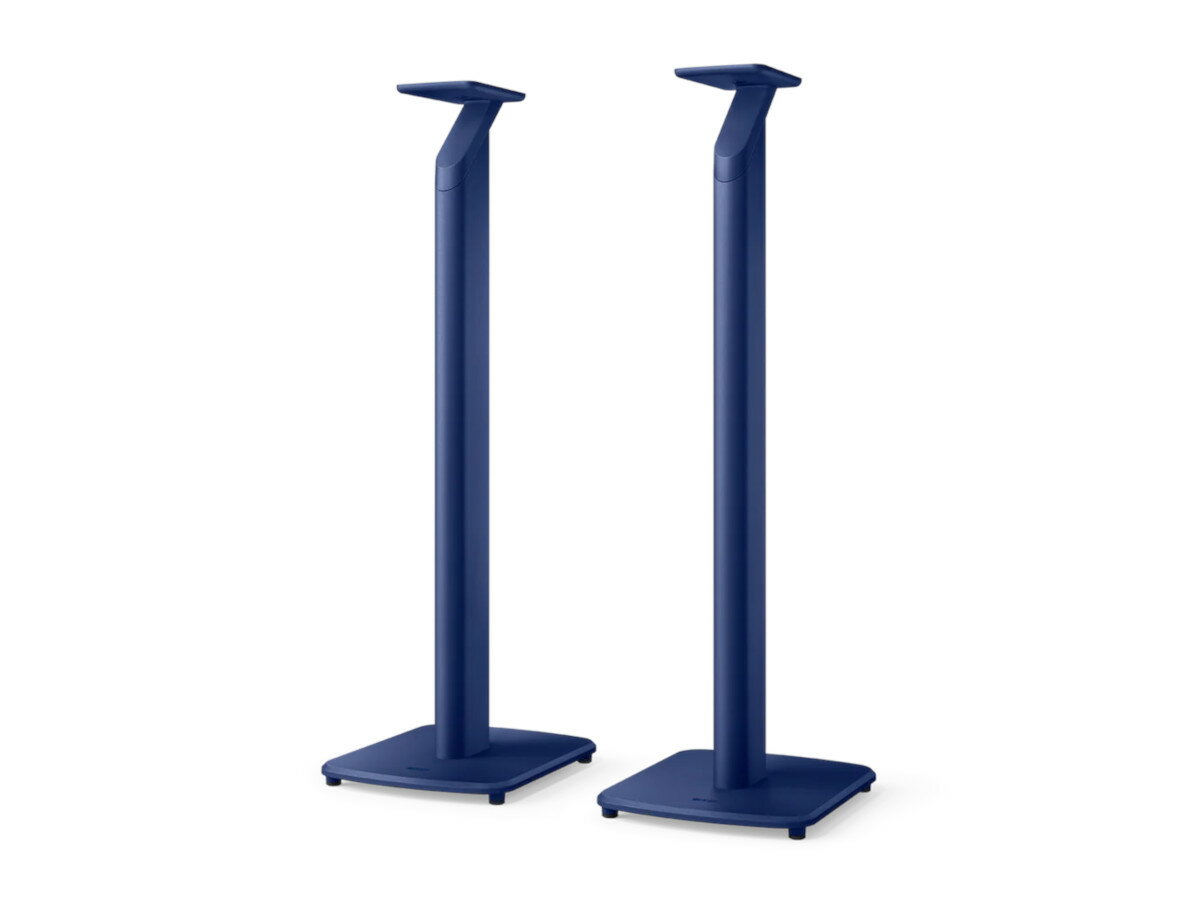 KEF ケーイーエフ S1 Floor Stand Cobalt Blue スピーカースタンド（ブルー/ペア） 国内正規代理店取扱品