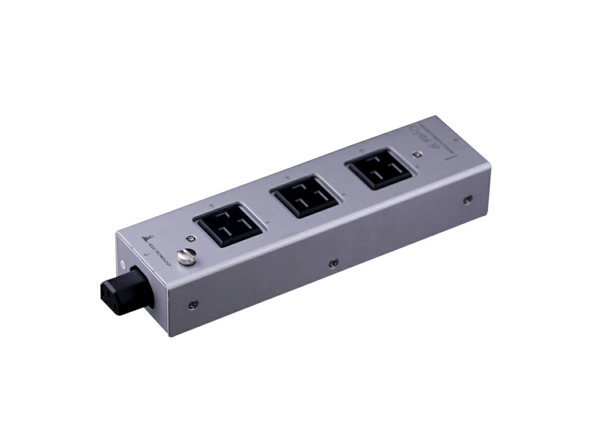 KOJO TECHNOLOGY Crystal 3P Crystalシリーズ連結電源タップ（3口増設・機能拡張モデル）[メーカー正規..