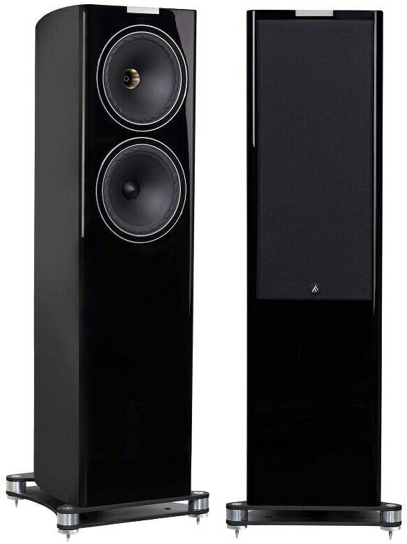 Fyne Audio ファインオーディオ F702 グロスブラック スピーカーシステム ペア