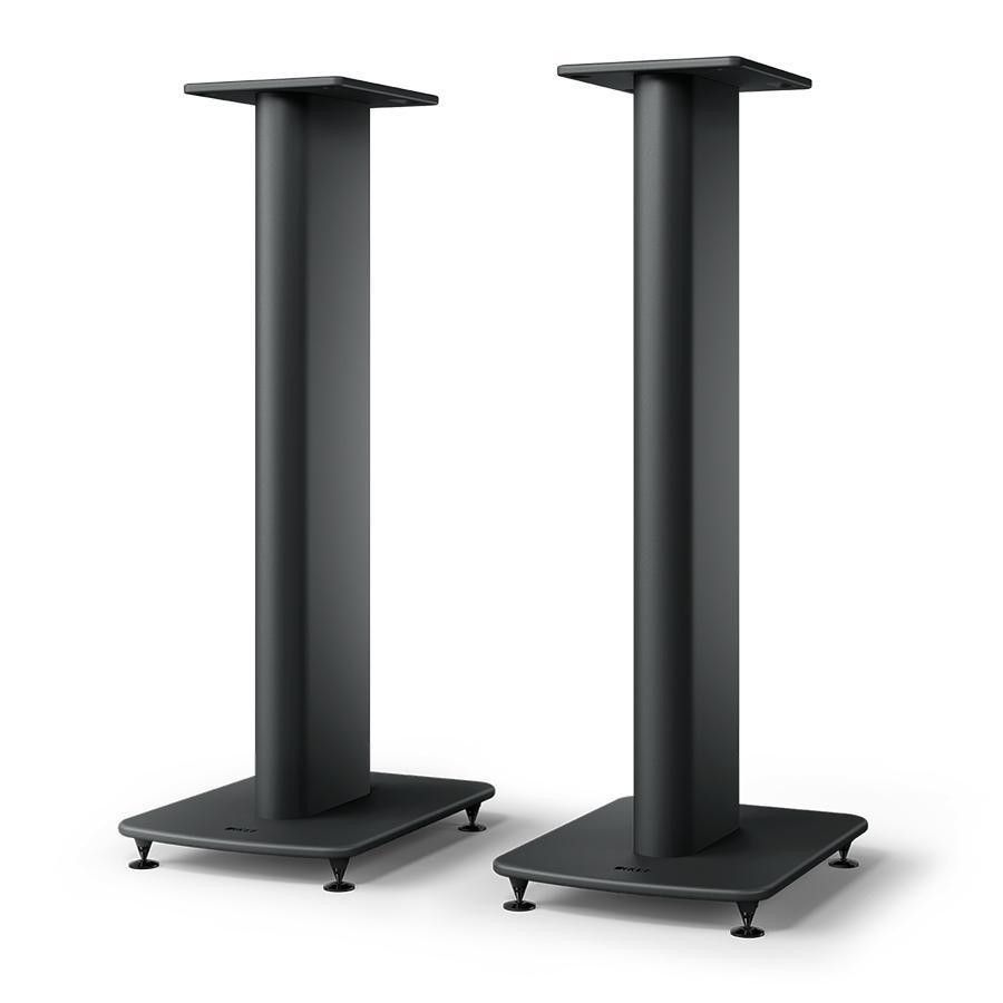 楽天オーディオユニオン楽天市場店KEF ケーイーエフ S2 Floor Stand Carbon Black スピーカースタンド（ブラック/ペア）［国内正規代理店品］