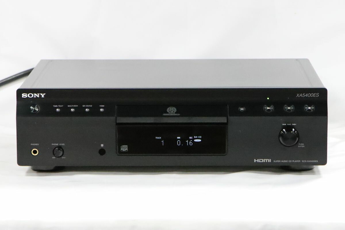 【中古】　SONY　SACDプレーヤー　SCD-XA5400ES　※中古保証6ヶ月
